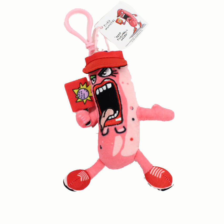 Pickle Monsters - Bag Charm - Bag Candy - Pickleball Plushie Doll -Keychain